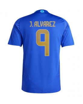 Argentina Julian Alvarez #9 Maglia Gara Trasferta Repliche Copa America 2024
